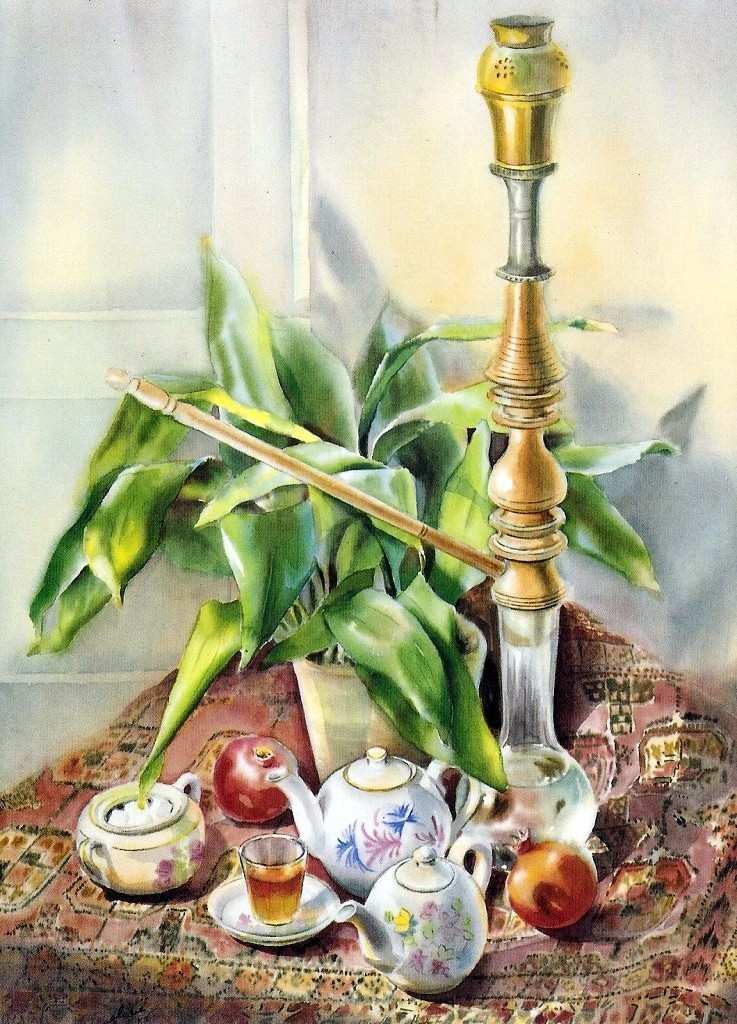 Still Life with Water Pipe